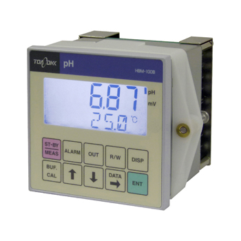 パネル型pH/ORP調節計 HBM-100B(pH)/ HBM-102B(ORP) | 基本 パネル型pH/ORP調節計 HBM-100B(pH)/ HBM-102B(ORP) | 基本